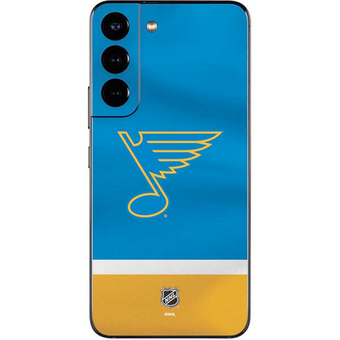 NHL St. Louis Blues Jersey Galaxy S22 Skin